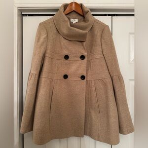 Ann Taylor Loft Bell-Sleeve Coat